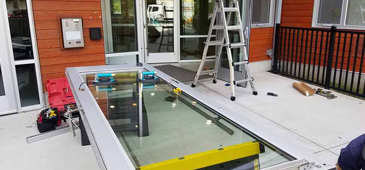 storefront door glass replacement South San Gabriel